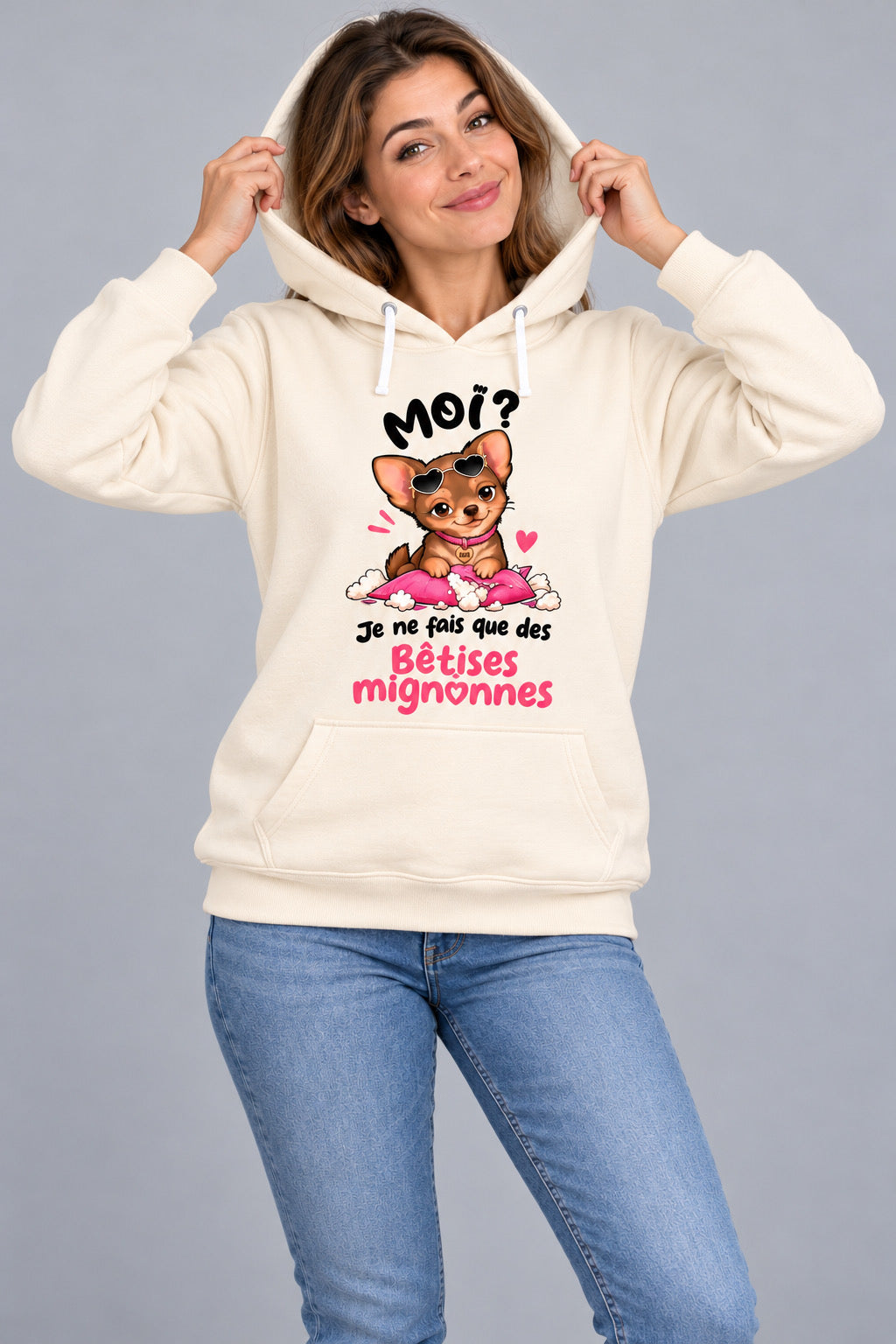 Sweat à capuche femme – 8 modèles au choix