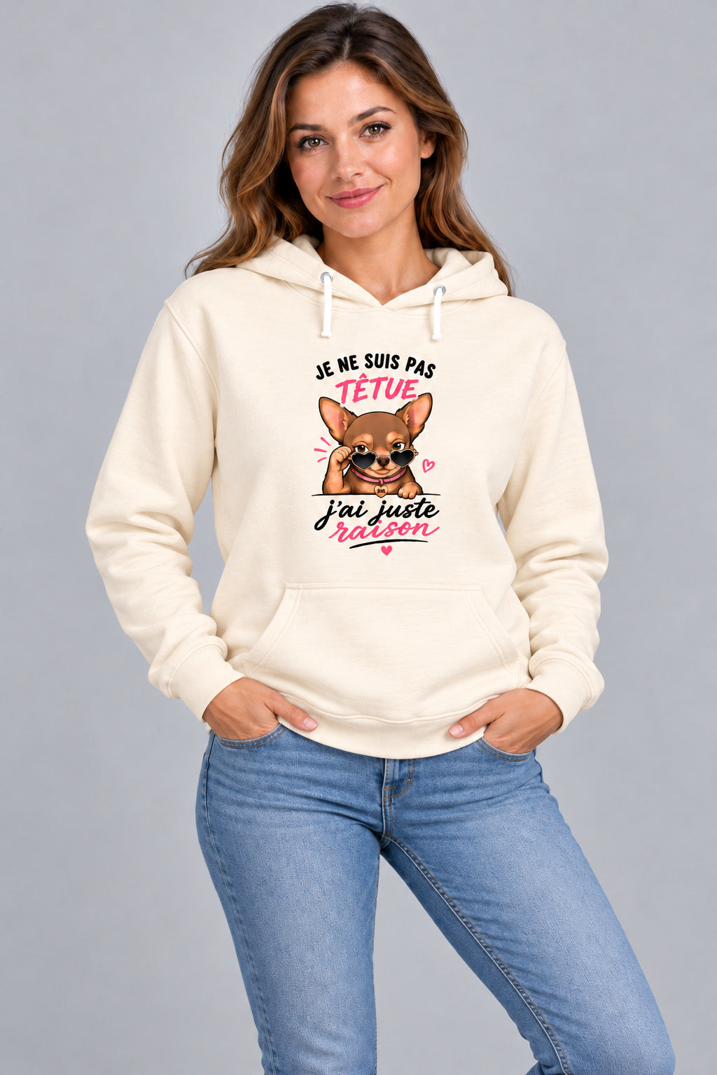 Sweat à capuche femme – 8 modèles au choix