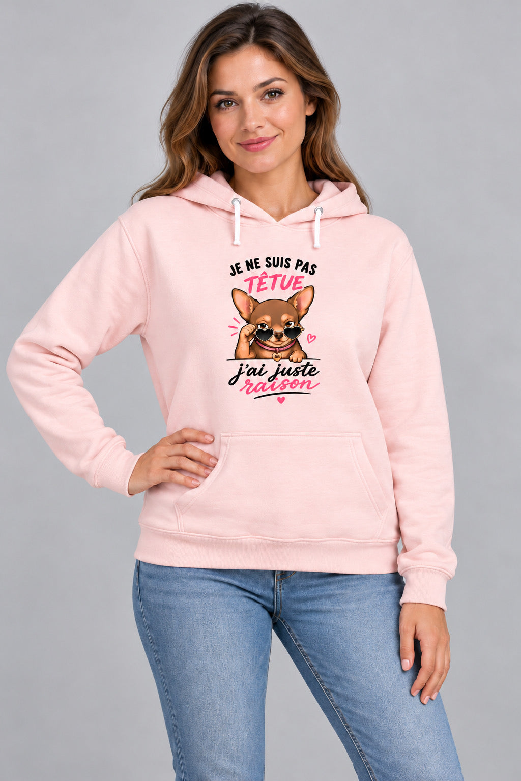 Sweat à capuche femme – 8 modèles au choix