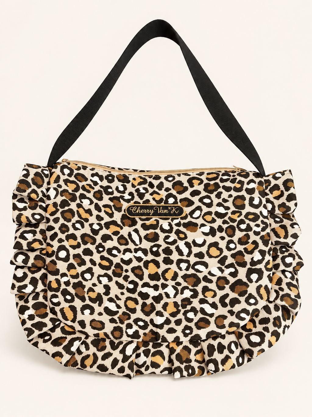Sac bandoulière à volants Cherry Van K – 2 imprimés